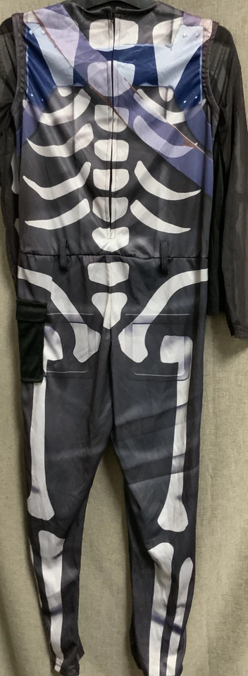 💀 Disfraz de soldado calavera Fortnite 👉Solo mono👈 MEDIANO 8-10 Foto 2 de 2