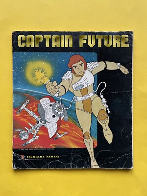 CAPTAIN FUTURE Panini Sticker Album 1980 Box TOEI Doga COMET 1 Comic Figure Series