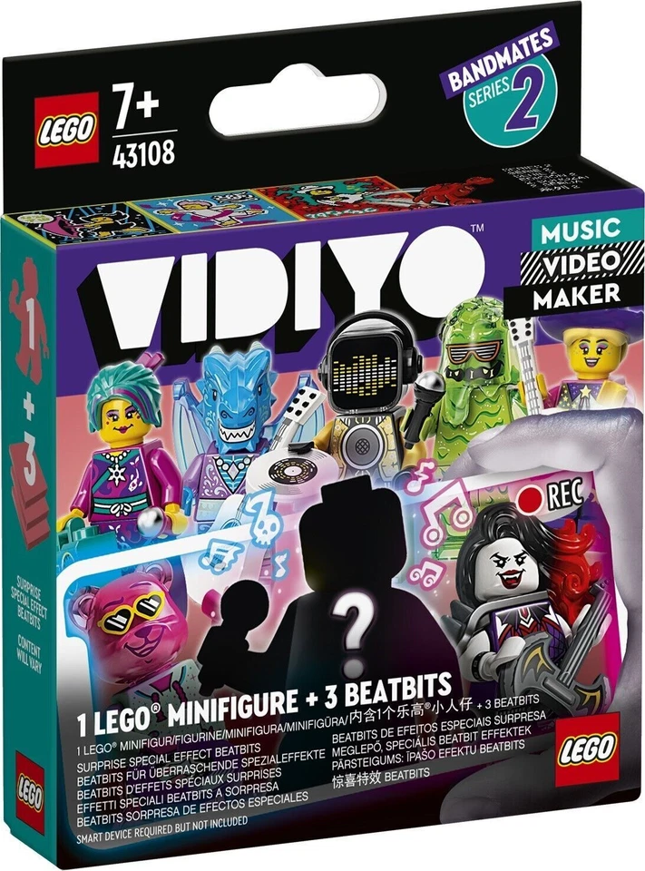 Lego Bandmates Series 2 Vidiyo Minifigures 43108 Factory Sealed 2021 You Pick! - Image 2 of 2