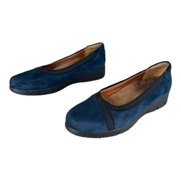 Clarks Artisan Women’s 7 Navy Blue Daelyn Hill Sl… - image 1