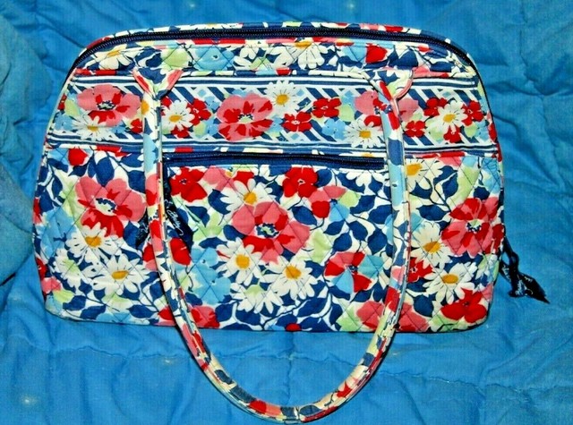 vera bradley floral purse