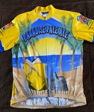 Vintage Paradise Pale Ale by Canary Cycling Jersey Adult