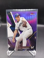 2018 Topps Finest Corey Knebel Purple Refractor /250 Milwaukee Brewers #78