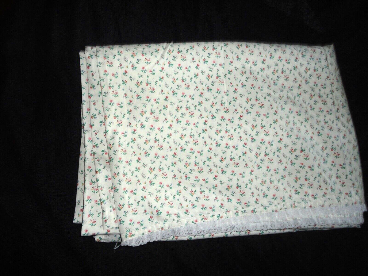 RALPH LAUREN BEACH PLUM LACE CALICO GREEN ROSE FLORAL TWIN/TWIN XL