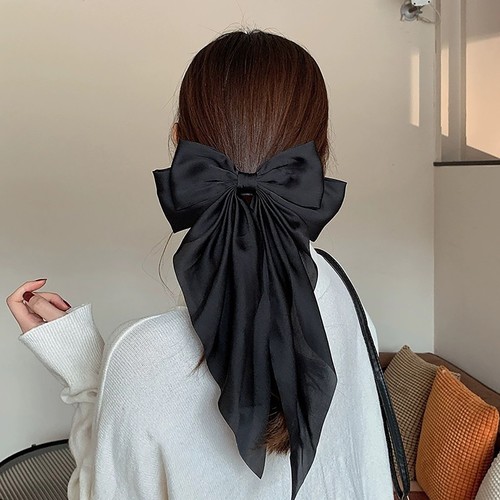 Große Schleife Haarspange Mädchen Haarschleifen für Frauen Schleife Haarspangen Clips für Frauen - Bild 5 von 17