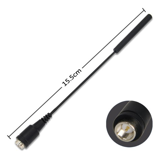 SMA-Male Dual Band UHF VHF Antenna for Hytera PD600 PD660 PD680 Walkie Talkie F - Picture 3 of 10
