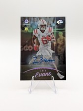 Zach Evans 2023 Panini Luminance RC Auto SP /350 #153 Rams