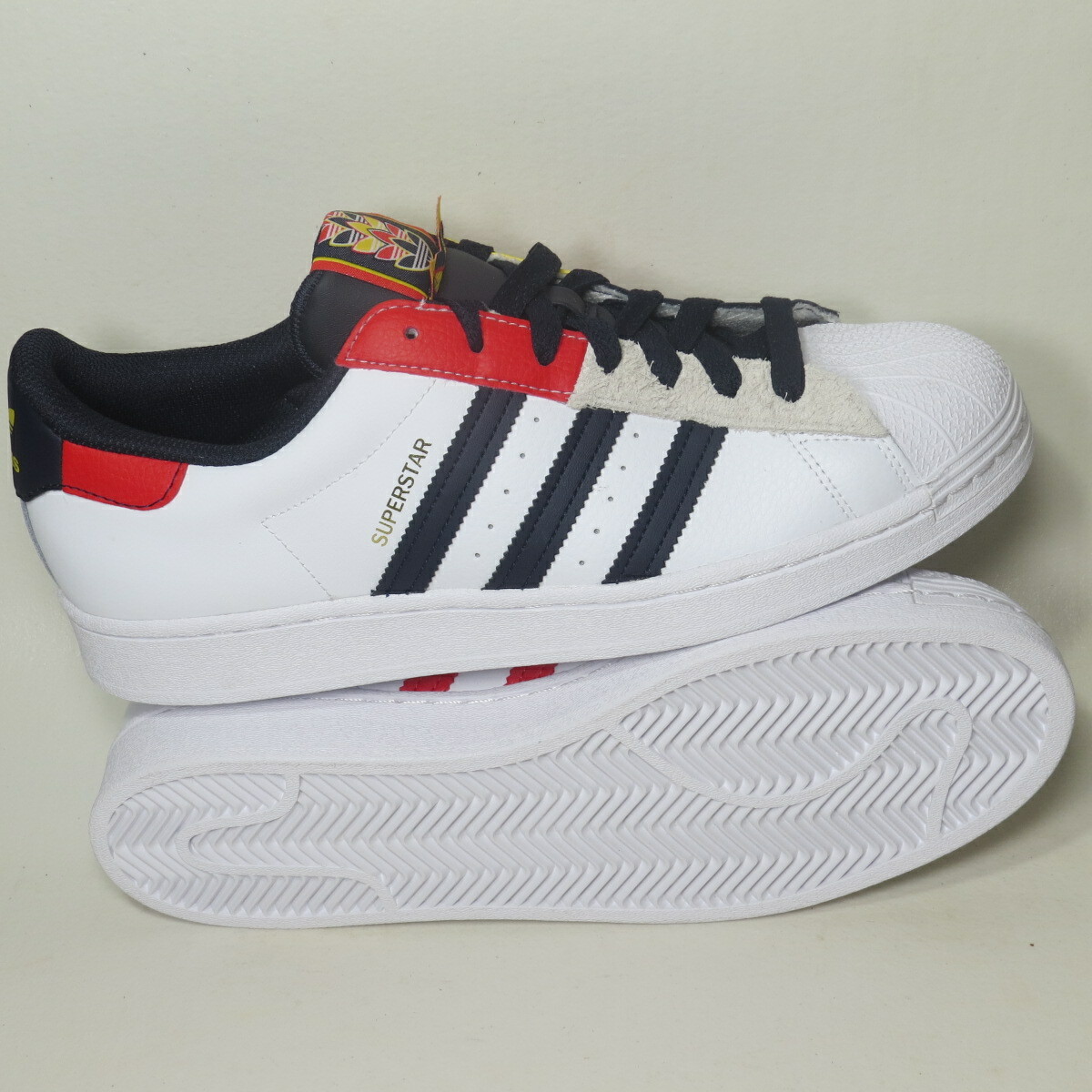247 adidas Superstar JJK レッド Mサイズ 247 adidas Superstar JJK レッド Mサイズ