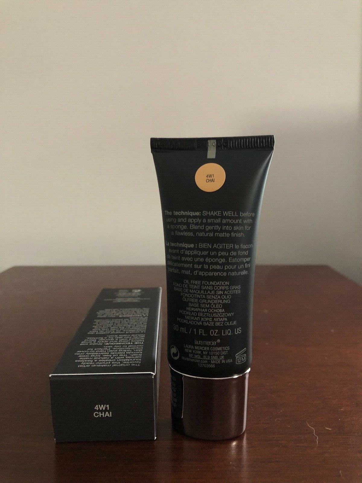 laura mercier silk creme foundation chai