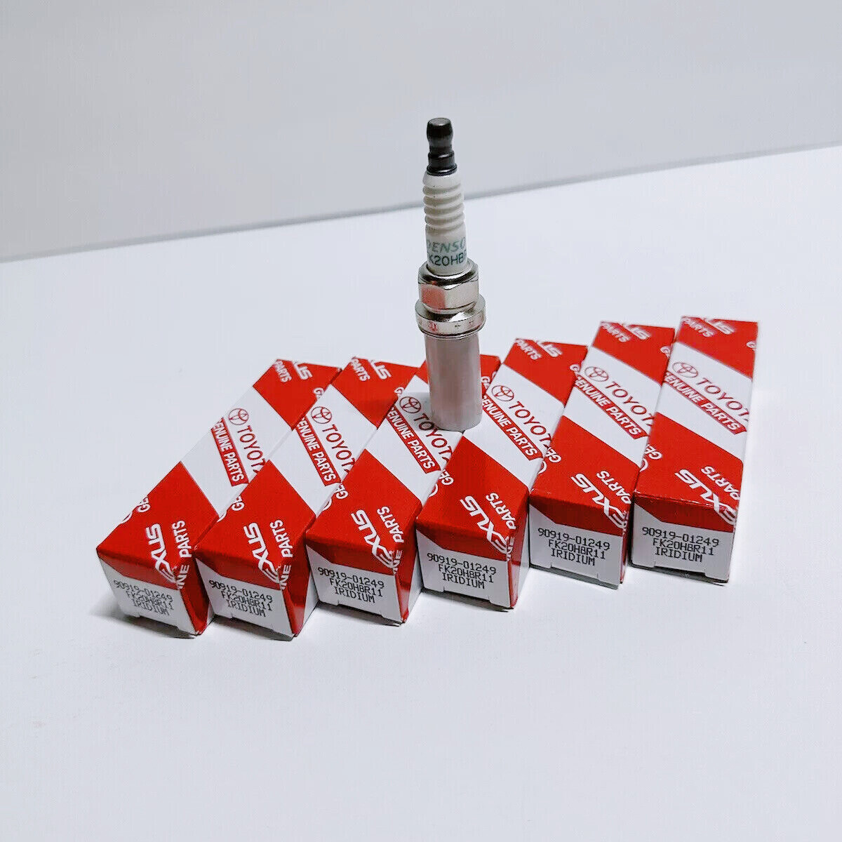 New 6Pcs OEM Iridium Spark Plug Denso 90919-01249 for Lexus GS350 IS250 USA