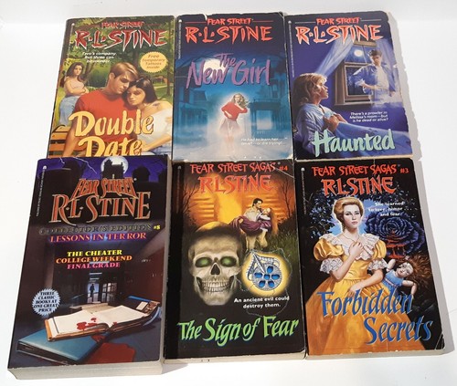 R.L. Stine Fear Street Lot of 12 Used Books The Knife Haunted Boyfriend New Girl - Picture 5 of 10