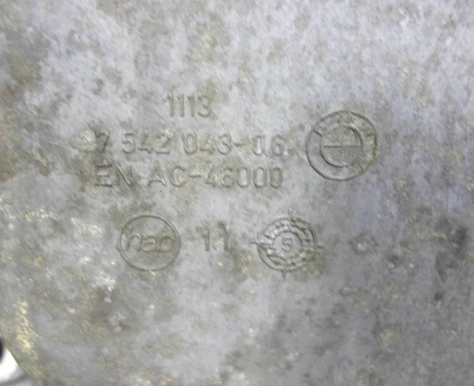 BMW E90 335i E82 N54 N55 2007-2013 motor 2x2 cárter de aceite aluminio OEM Foto 4 de 4