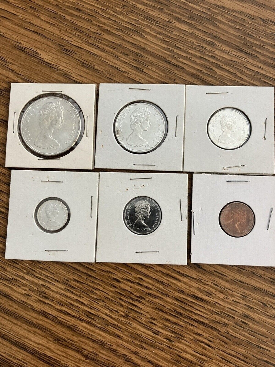 カナダ 硬貨 6枚セット 1867‐1967 CANADA Police Auctions Canada - 1867-1967 Canadian Centennial 6