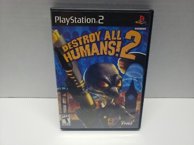 2006 Destroy All Humans! 2 Sony Playstation 2 Black Label Game