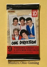 Panini One Direction Trading Card Pack NEW Stickers 1D Harry Styles Liam Payne