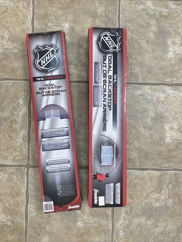 Franklin Sports NHL Hockey Goal Backstop Net 13 Ft W x 6 Ft H Fits 72” Goal Set2 - 第 1/6 張圖片