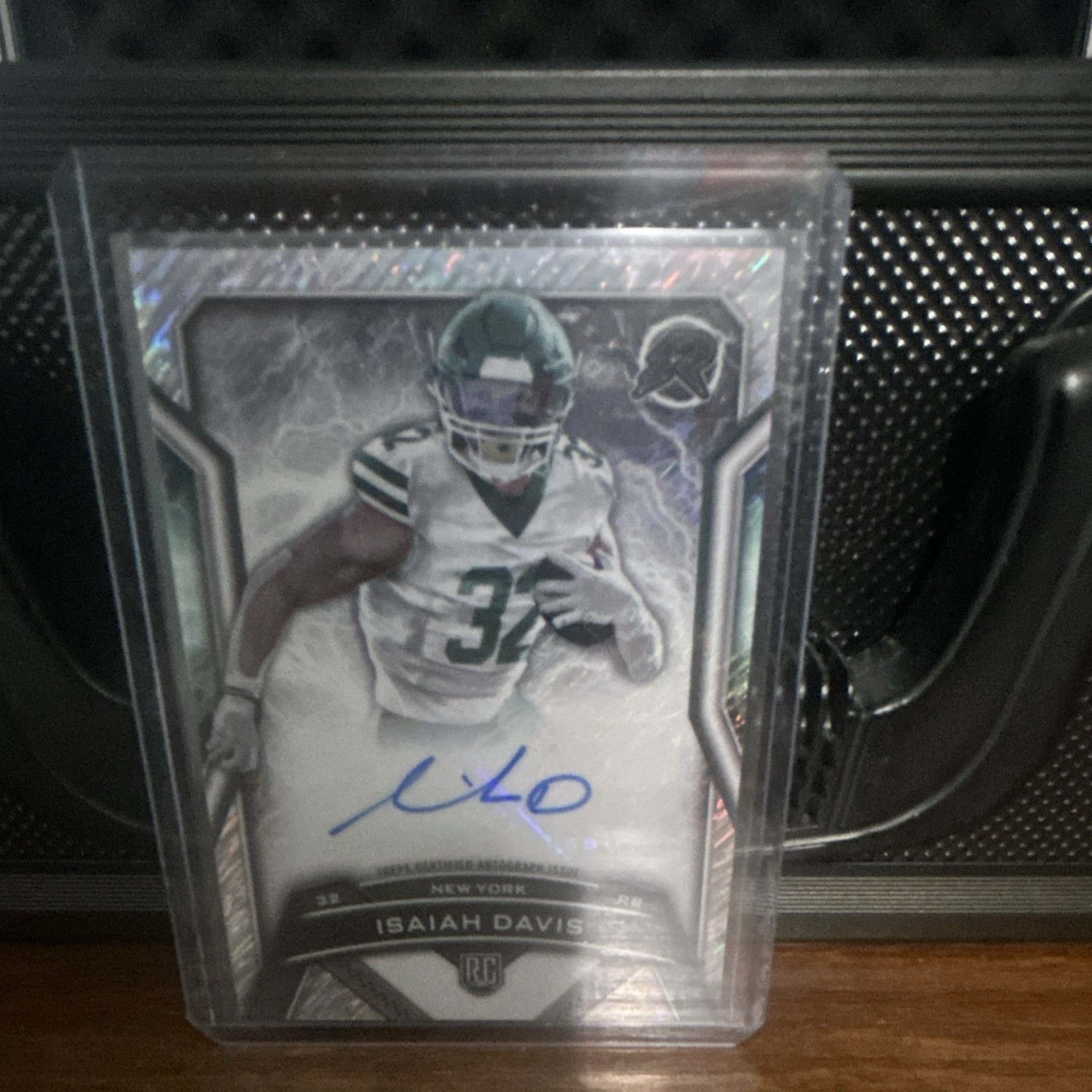 Isaiah Davis Topps Resurgence Resurgence Rookie Signatures #RRSID Silver Static