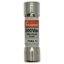 BUSSMANN FNQ-12 Fuse,Midget,12A,FNQ Series 4XC60