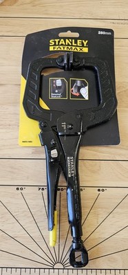 Stanley FMHT0-74892 280 Mm C-Clamp Fatmax Locking Black