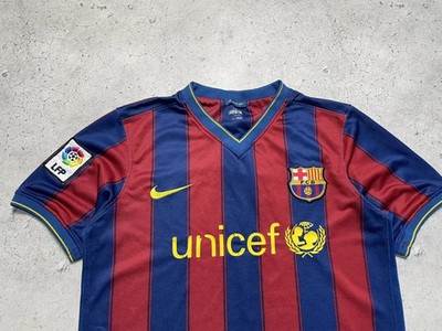 Vintage Nike FC Barcelona Unicef 2009/2010 Football Jersey