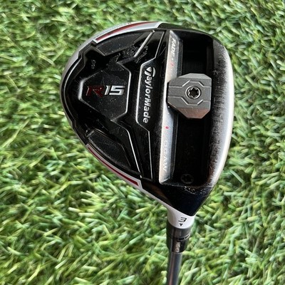 Taylormade r15 3 Wood 15° Matrix Ozik White Tie Stiff Flex Right
