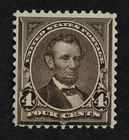 CKStamps: US Stamps Collection Scott#269 4c Lincoln Mint LH OG