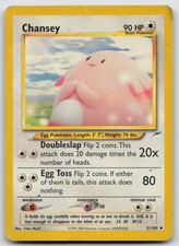 Pokemon Card Chansey Uncommon Neo Destiny 031/105