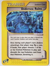 Undersea Ruins 138/147 NM / M Aquapolis Eseries Pokemon Card - Midori Harada Art on eBay
