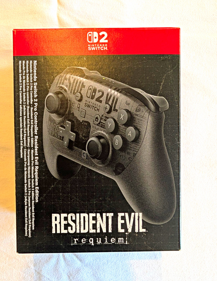 Nintendo Switch 2 Pro controller Resident Evil
