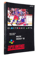 Thumbnail of ebay&reg; auction 117008184058 | NHLPA Hockey 93 Nintendo SNES Anleitung Booklet Manual FAH