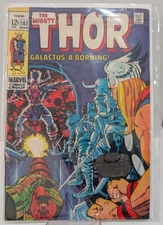 Marvel Comics Group The Mighty Thor Galactus A'Borning #162 1969