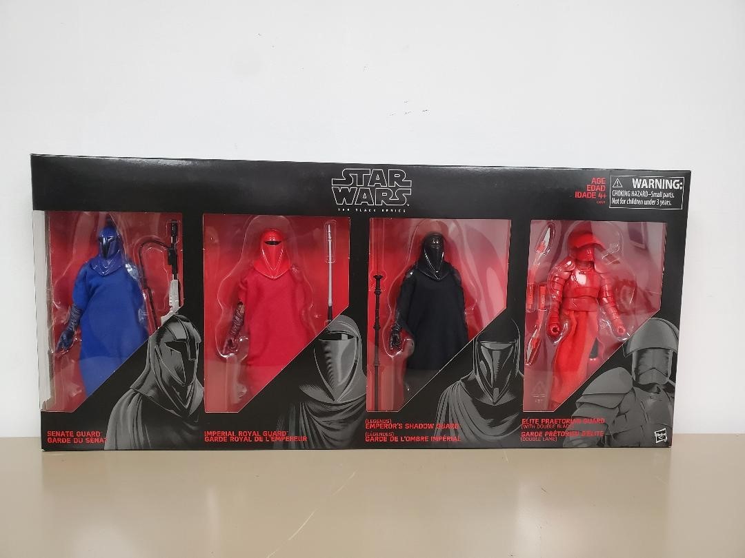 STAR WARS BLACK SERIES 4-FIGURE ROYAL GUARDS PACK, SEALED (NLG056164)