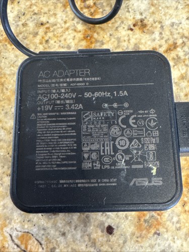 Genuine Asus Monitor AC Adapter ADP-65GD 19V 3.42A 65W - Zdjęcie 3 z 5