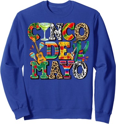 Fiesta Cinco de Mayo Funny Mexican Party 5 De May Unisex Crewneck Sweatshirt