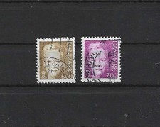 DANEMARK Yvert  n° 1282/1283 oblitéré