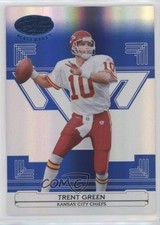 2006 Leaf Certified Materials Mirror Blue 40/50 Trent Green #72 b8c