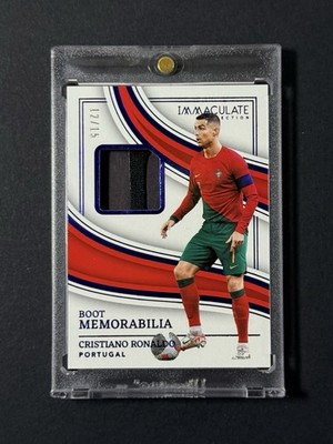 2023-24 Panini Immaculate Cristiano Ronaldo Boot Memorabilia