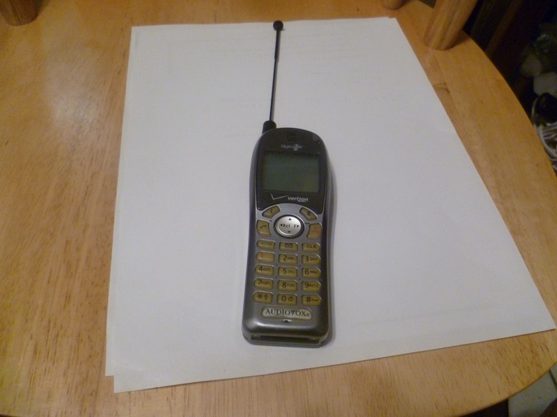 Vintage Verizon Audiovox Digital 1X Phone, untested