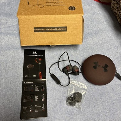 JBL Under Armour Wireless Earbuds with all original accessories & UA brand pouch