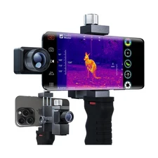 T2 Pro Thermal Monocular for iPhone, 1579 Yards Hunting Night Vision Scope wi...