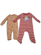 Carter's New Baby Bodysuits Lot Of 2 3m And 6m Size Koala And Dog