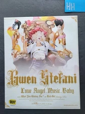 Gwen Stefani Love. Angel. Music. Baby Album Promo Print Advertisement 2004