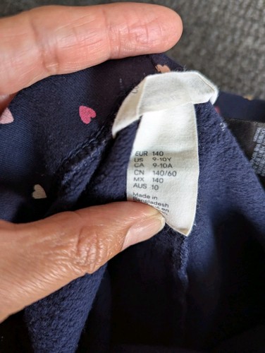 NWOT H&M Girls Leggings Size 9/10 - Picture 7 of 11