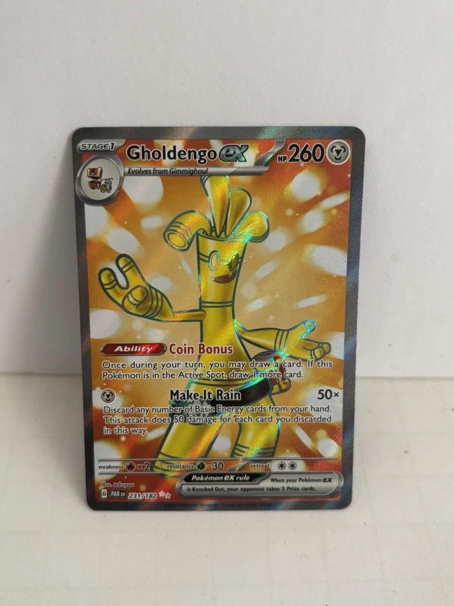 Gholdengo Ex 231/182 SV04: Paradox Rift for sale | eBay