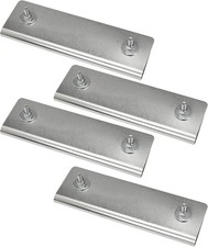 8591100 Mud Flap Clamps,1/4" - 1/2" Mud Flap Hanger Rubber Mudflaps for Trucks