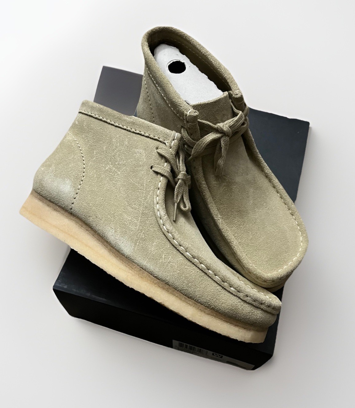 Clarks Originals Wallabee Boot Maple Suede Men’s 10 Brand New with Box