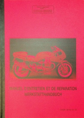 Moto Guzzi Daytona 1000 (1992 bis 1997) Werkstatthandbuch