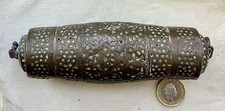 Very Interesting Old Indian Copper Container for Incense / Betel Nuts ?? 
