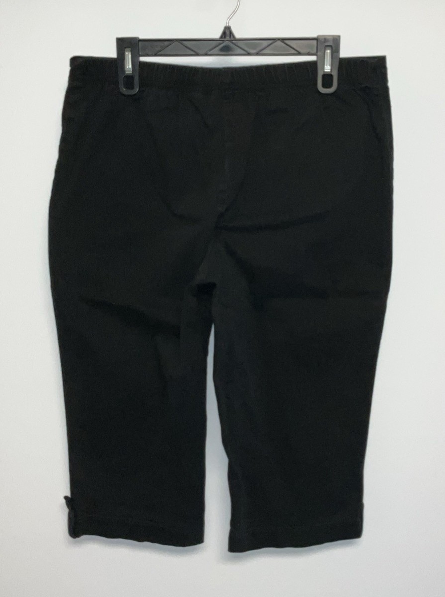 White Stag Capri Pants Women’s Large Black
