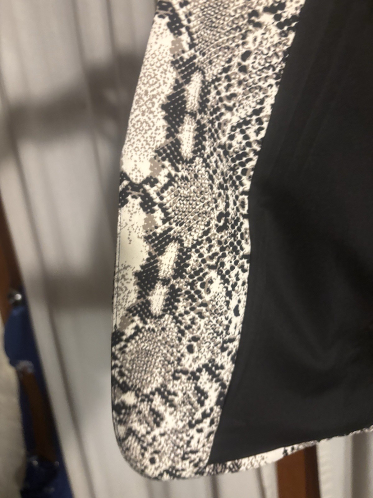 Express Snakeskin Look Jacket-Small - image 4